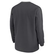 Georgia Nike Coach Long Sleeve Crew Top